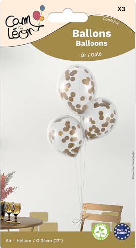 p-tit-clown-22441-konfettiballons-30-cm-gold-3er-set image 7