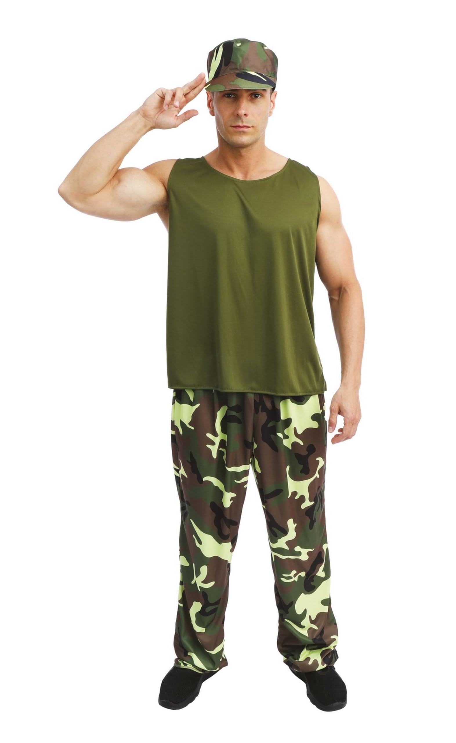 p-tit-clown-23306-erwachsenenkost-m-milit-r-soldat-rankgitter-l-xl image 4