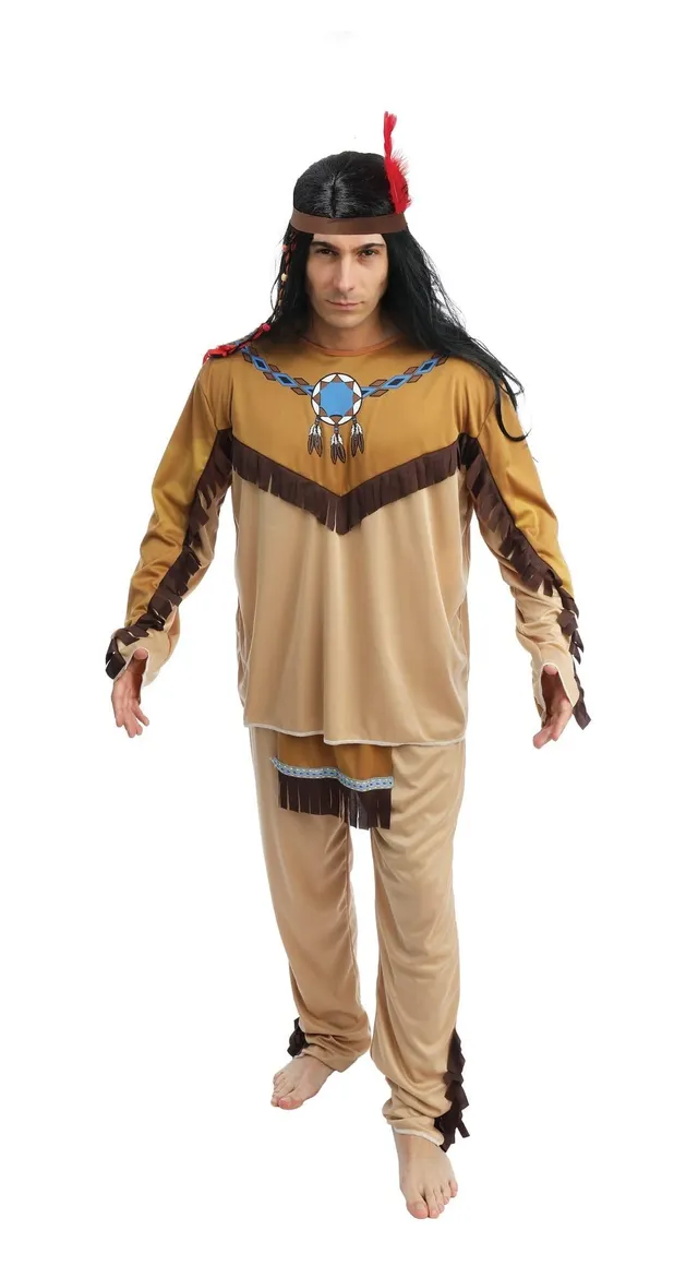 ptit-clown-costume-indien-adulte-indianer-kost-m-f-r-erwachsene image 1