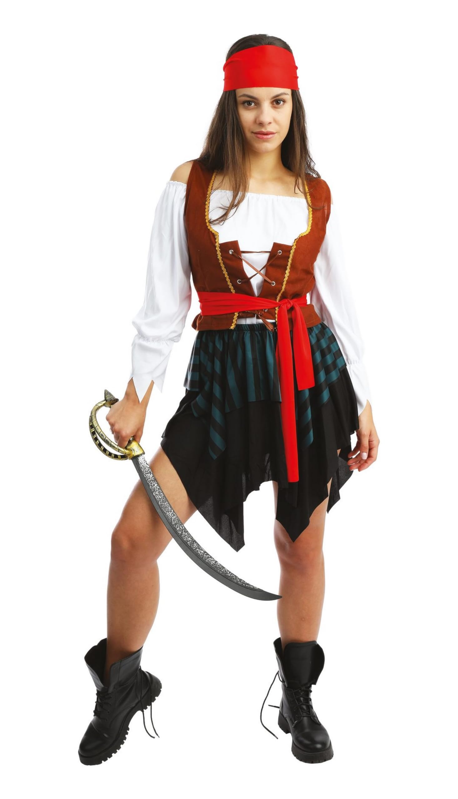 ptit-clown-89236-piratenkost-m-frau-5-teilig image 8