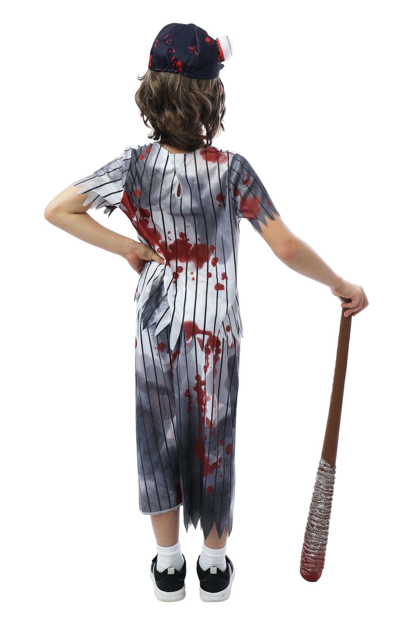 p-tit-clown-zombie-baseballspieler-kost-m-kinder-hut-set image 3