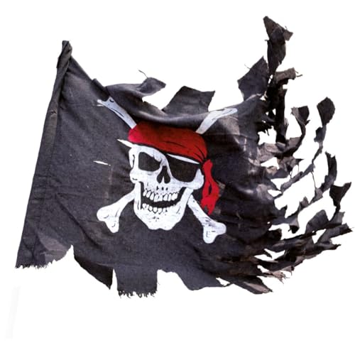 ptit-clown-piratenflagge-70-x-100-cm-schwarz-zerrissene-dekoration image 4