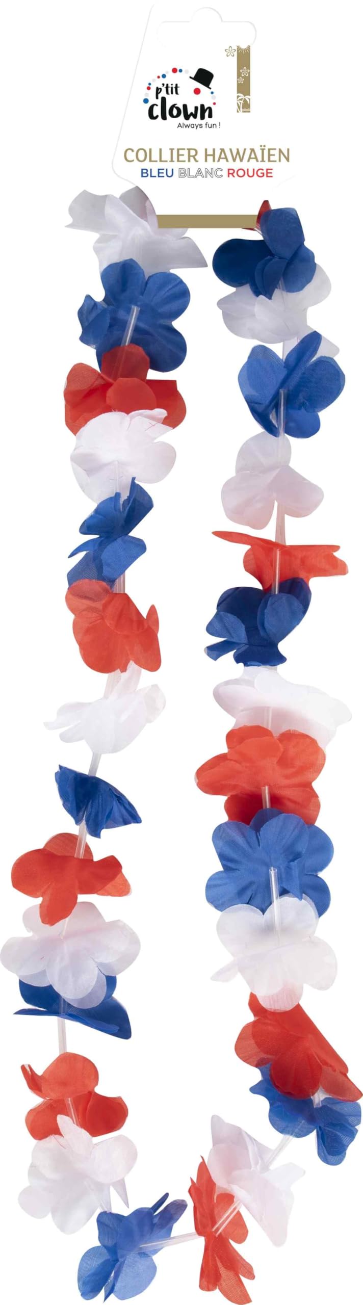 p-tit-clown-58000-hawaii-blumenkette-frankreich-blau-wei-rot-50-cm image 3