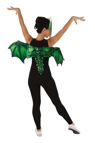 ptit-clown-re22702-drachen-set-gr-n-mit-fl-gel-und-maske image 6