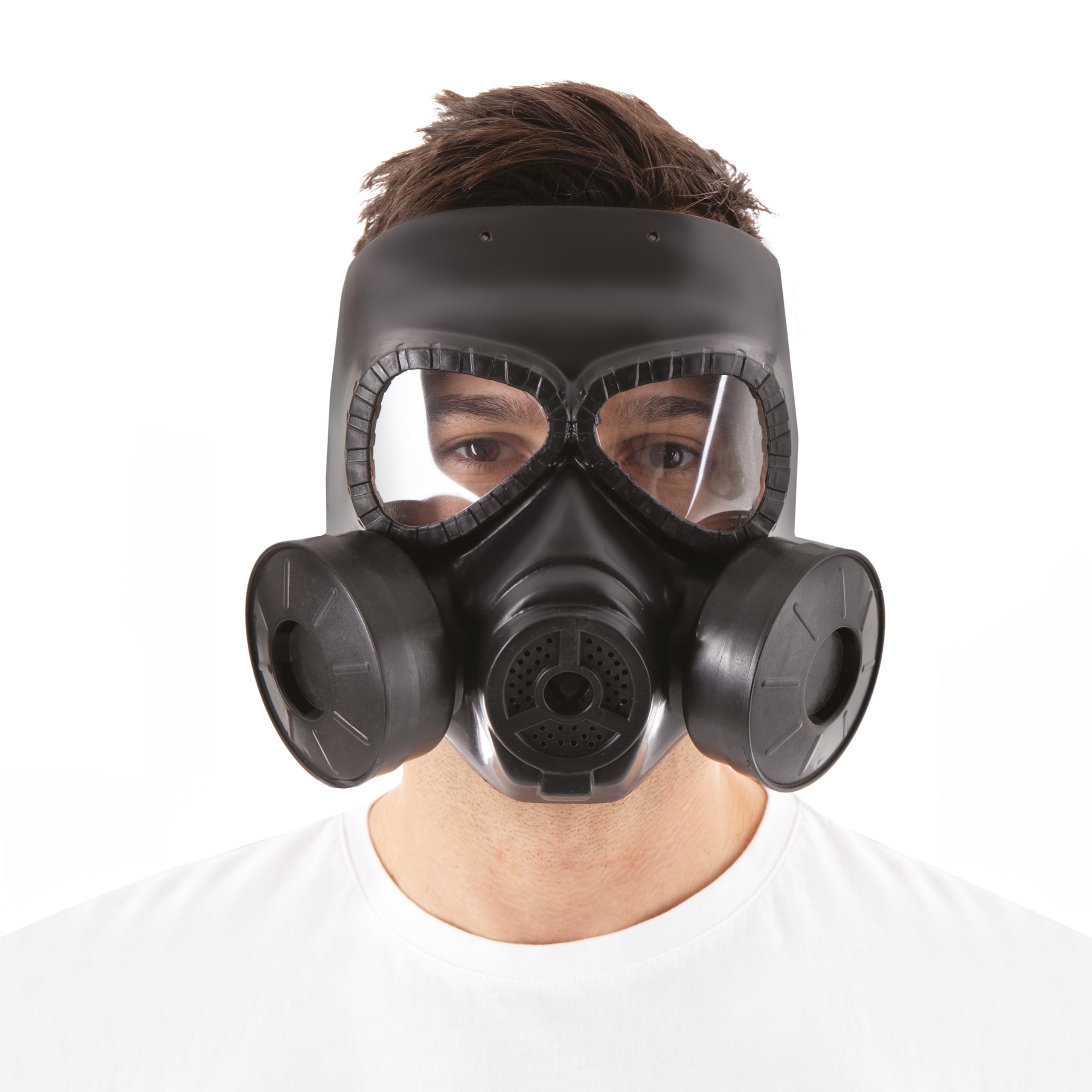p-tit-clown-gasmaske-kost-m-maske-erwachsene-schwarz-kunststoff image 2