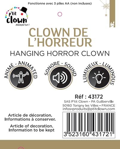 p-tit-clown-halloween-clown-automatik-animiert-mit-sound-und-licht-grusel-deko image 6