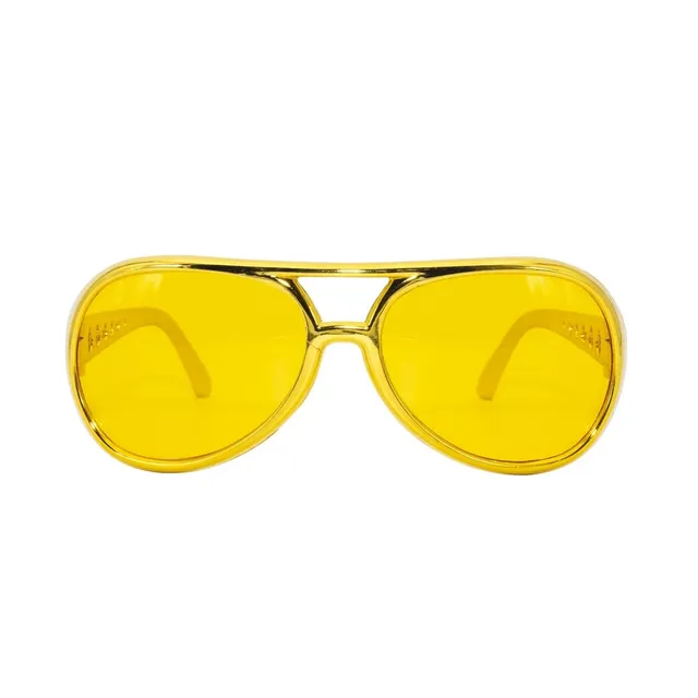ptit-clown-rock-n-roll-brille-gold-f-r-erwachsene image 1