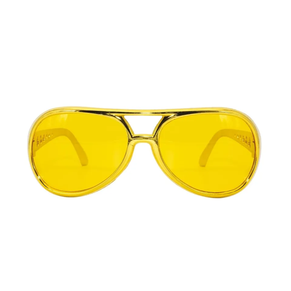 ptit-clown-rock-n-roll-brille-gold-f-r-erwachsene image 1