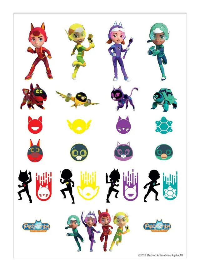 p-tit-clown-23208-petronix-defenders-tempor-re-tattoos-f-r-kinder image 1