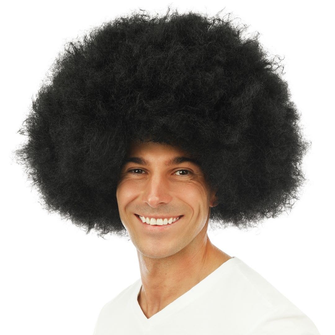 ptit-clown-big-afro-per-cke-schwarz image 2