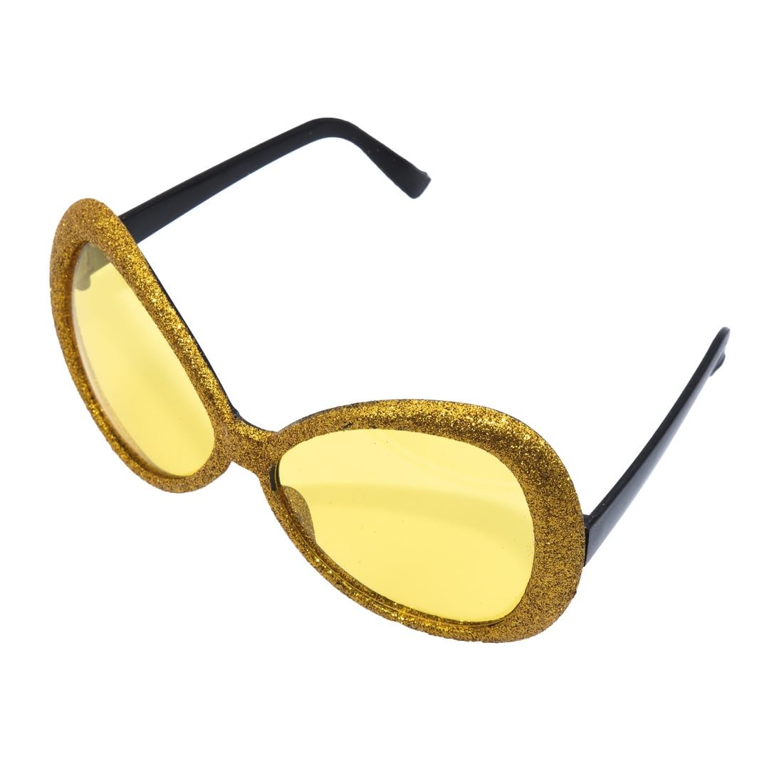p-tit-clown-20034-disco-brille-mit-pailletten-gold-aus-kunststoff image 2