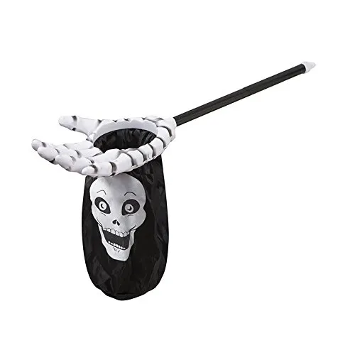 ptit-clown-skelett-handtasche-53-cm-halloween-s-igkeiten-tasche image 1