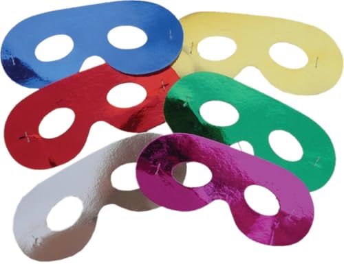 p-tit-clown-augenmasken-metallic-6er-set-multicolore image 3