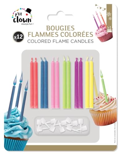 ptit-clown-23960-kerze-bunte-flammen-12-st-ck image 7