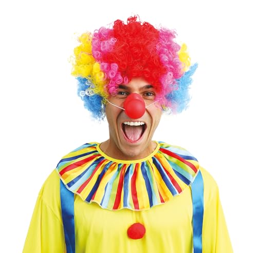 ptit-clown-clown-nase-rot-quietsch-kost-m-accessoire-mit-gummiband image 5