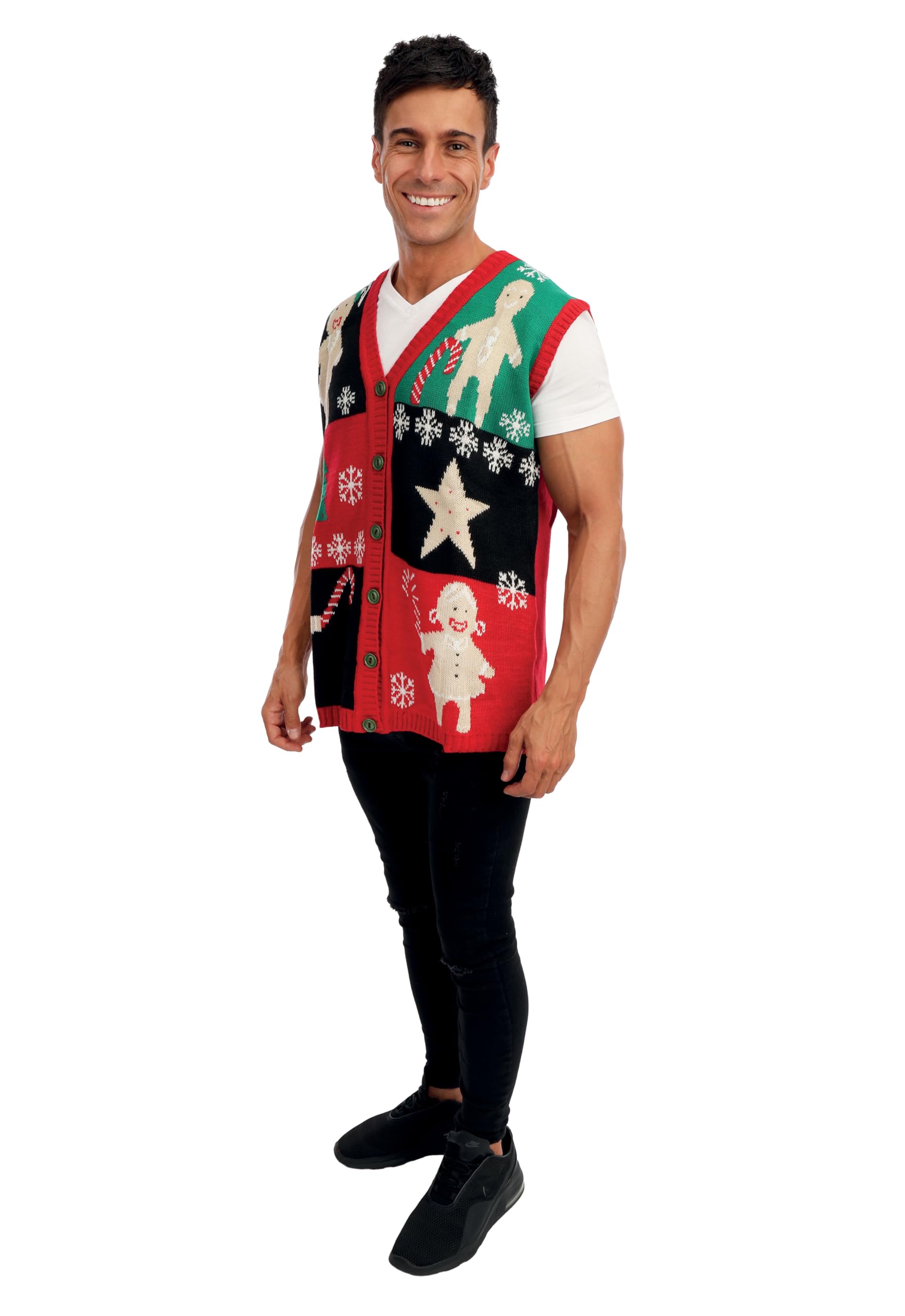 p-tit-clown-weihnachtsweste-ohne-rmel-erwachsene-l-xl-rot image 2