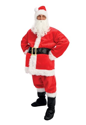 ptit-clown-weihnachtsmannkost-m-komplett-rot-pelzeffekt-erwachsene image 8