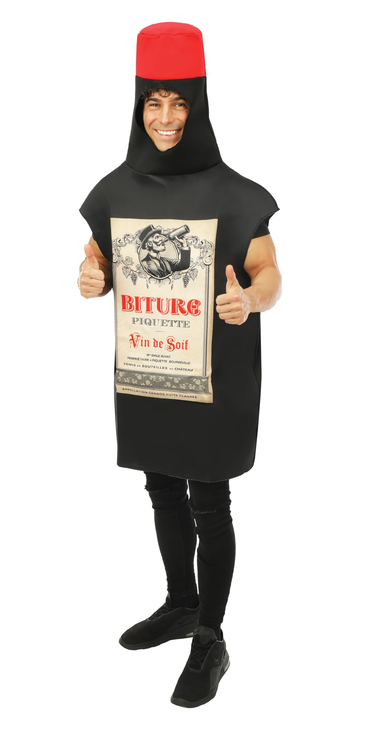 p-tit-clown-flaschen-kost-m-pastis-super-einheitsgr-e-polyester image 3