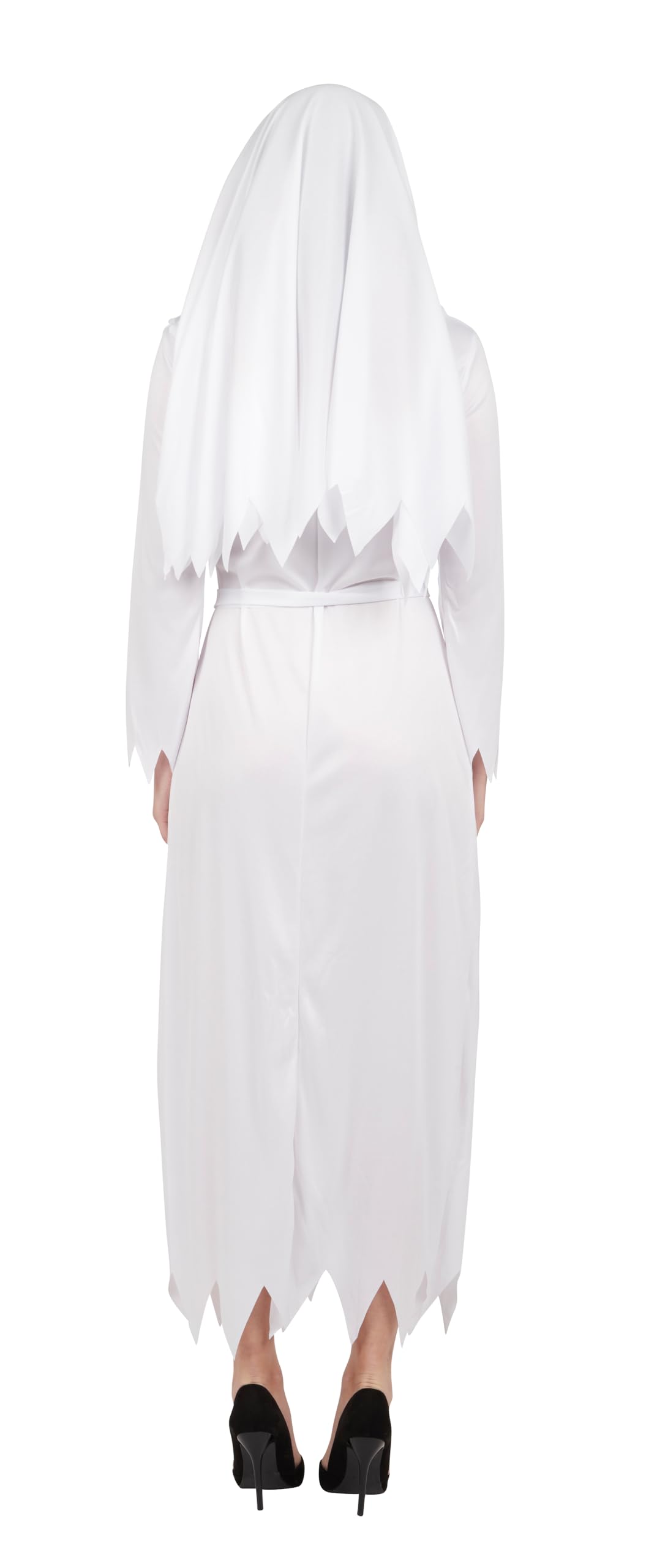 ptit-clown-blutiges-nonnenkost-m-wei-erwachsene-kleid-kopfbedeckung-g-rtel image 3