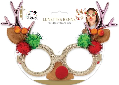 ptit-clown-rentier-brille-weihnachten-modell-zuf-llig image 8