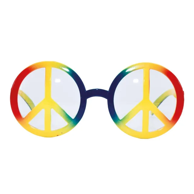 ptit-clown-40001-brille-hippie-peace-and-love-mehrfarbig image 1