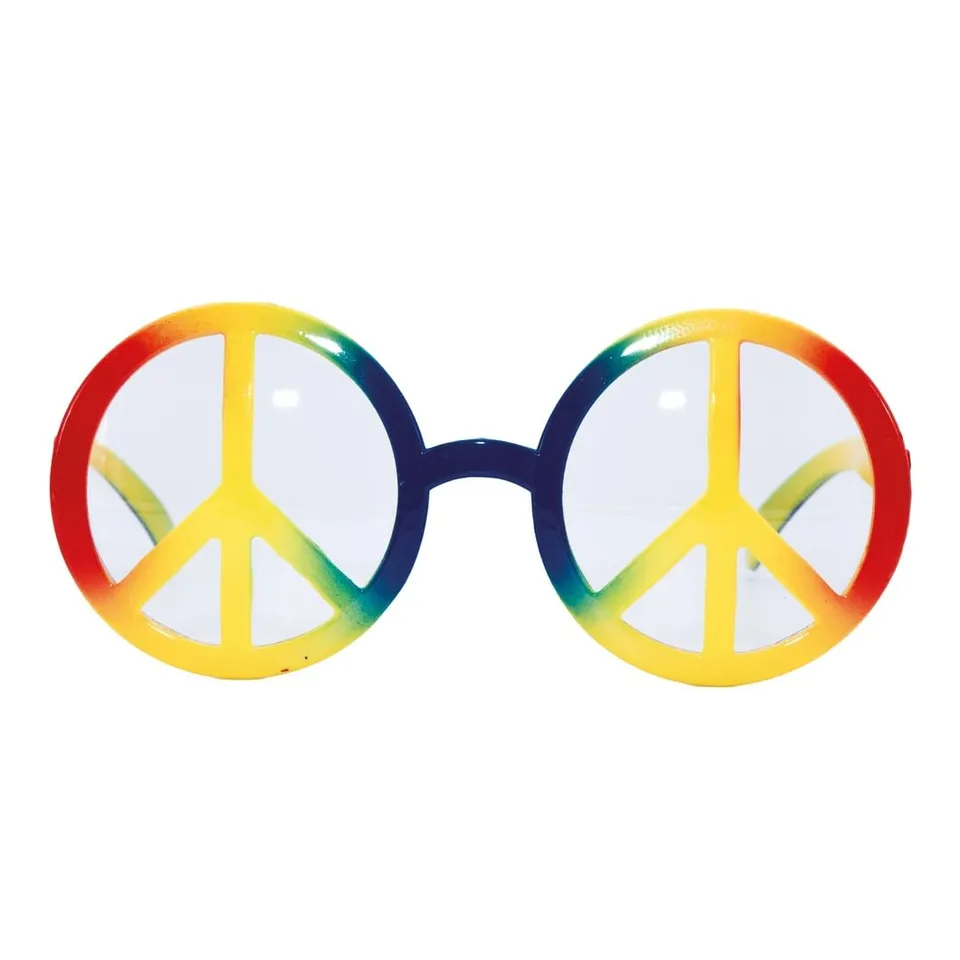 ptit-clown-40001-brille-hippie-peace-and-love-mehrfarbig image 1
