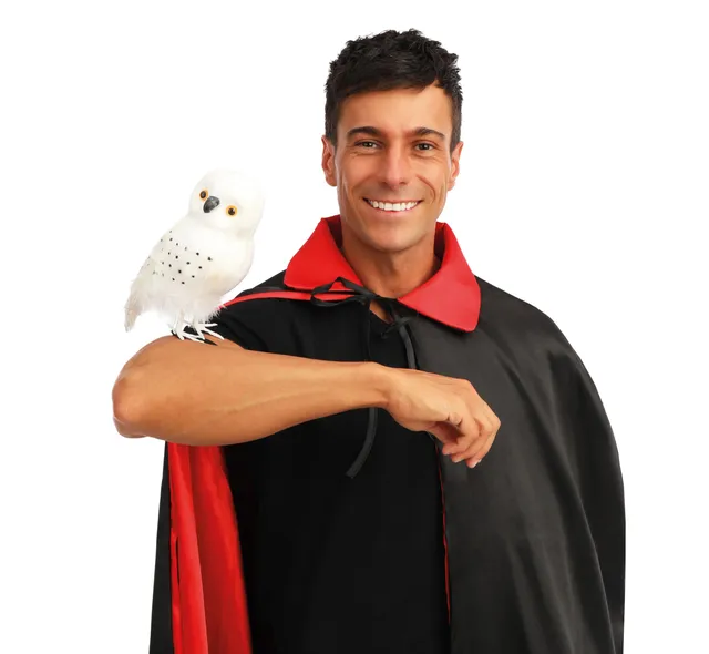ptit-clown-96100-zauberereule-wei-kost-m-accessoire-one-size image 1