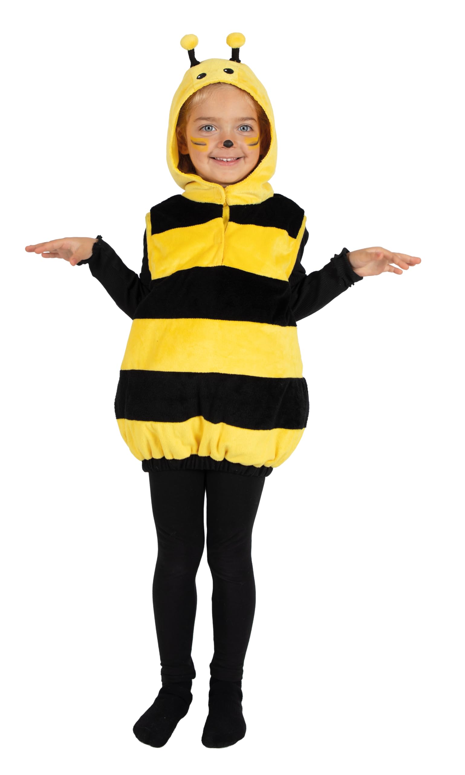 p-tit-clown-insekten-kinderkost-m-biene-marienk-fer-overall-mit-kapuze image 6