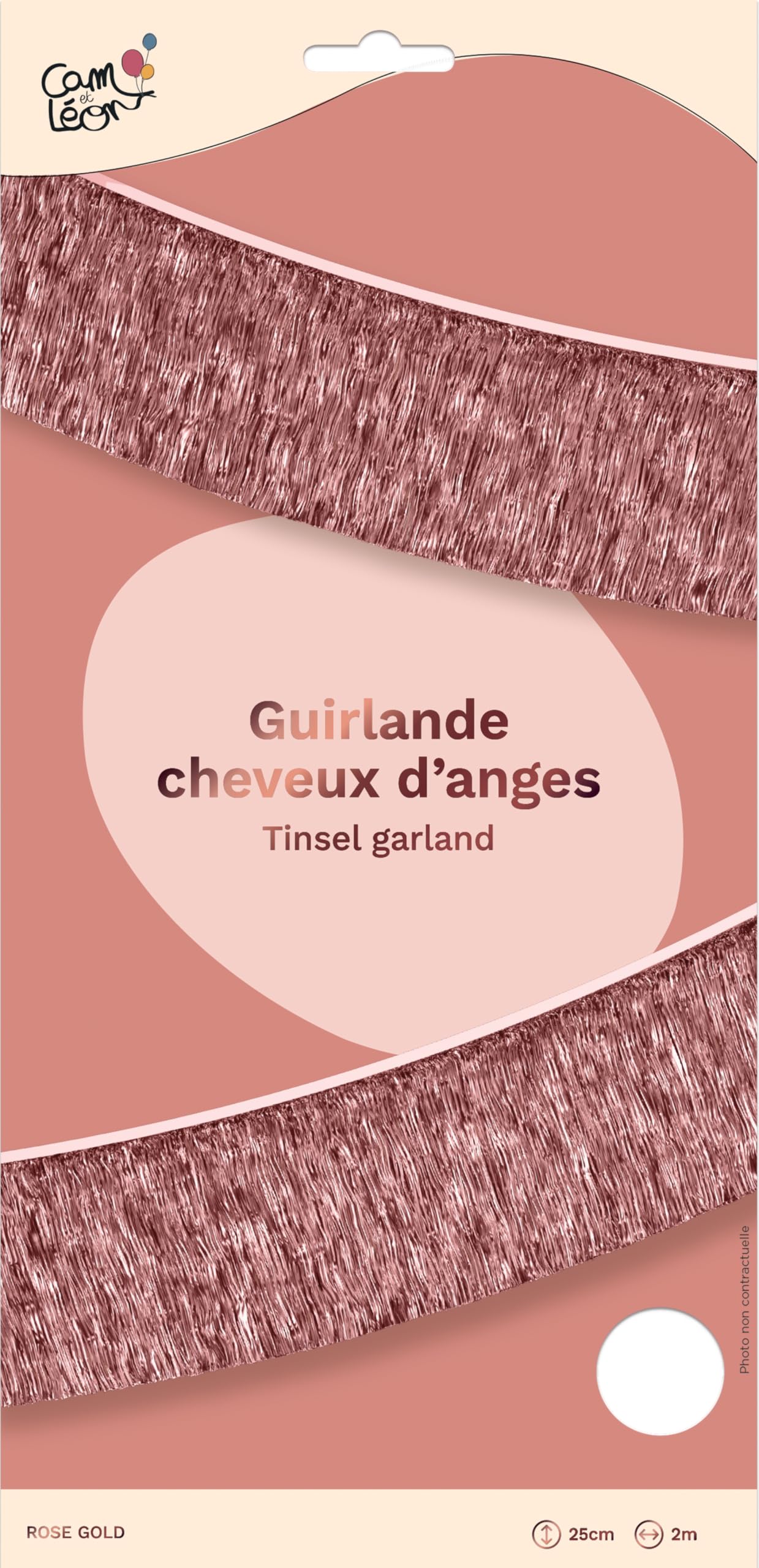 p-tit-clown-engelshaar-girlande-25-cm-rosa-gold-2-m image 3