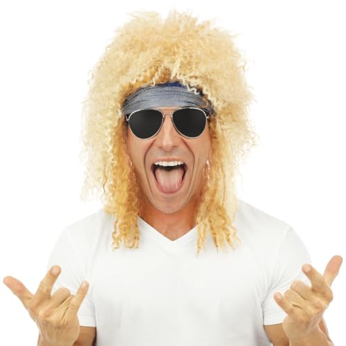 ptit-clown-23750-rockerper-cke-blond-mit-stirnband-erwachsene image 7