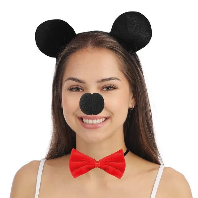ptit-clown-14010-maus-kost-m-zubeh-r-set-erwachsene image 1