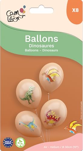 p-tit-clown-re22463-luftballons-geburtstag-dinosaurier-30-cm-8-st-ck image 7