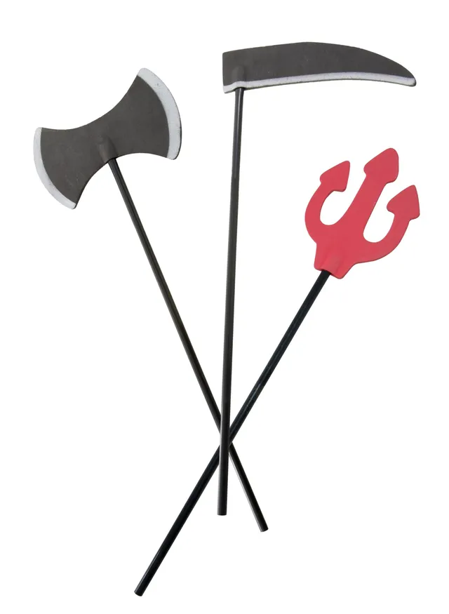 ptit-clown-halloween-waffe-deko-accessoire-modell-zuf-llig image 1