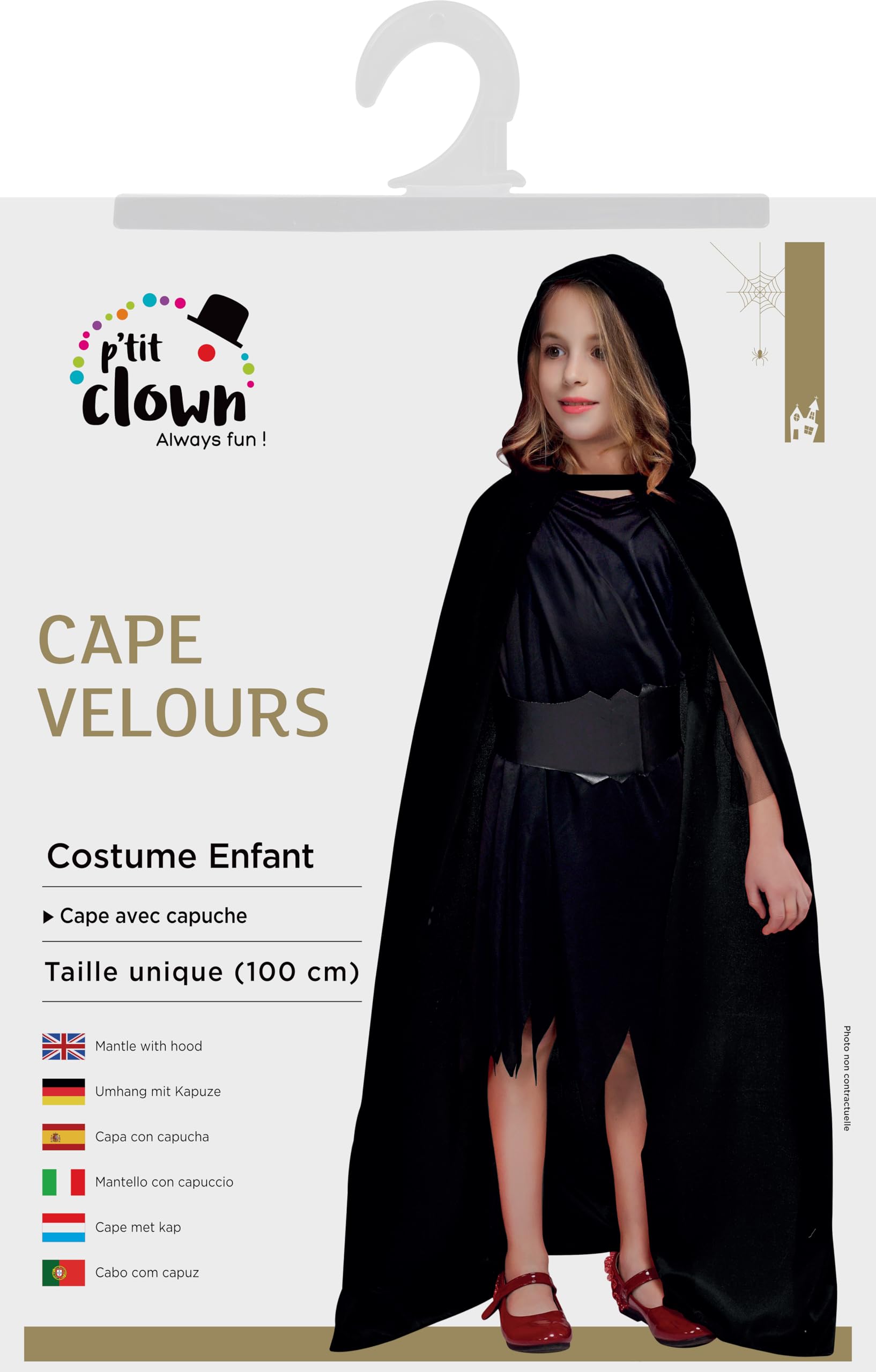 p-tit-clown-samt-cape-mit-kapuze-schwarz-100-cm-kinderkost-m image 5