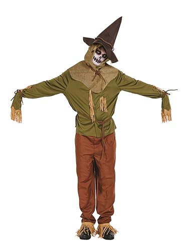 ptit-clown-halloween-kost-m-vogelscheuche-erwachsene-5-teilig image 5