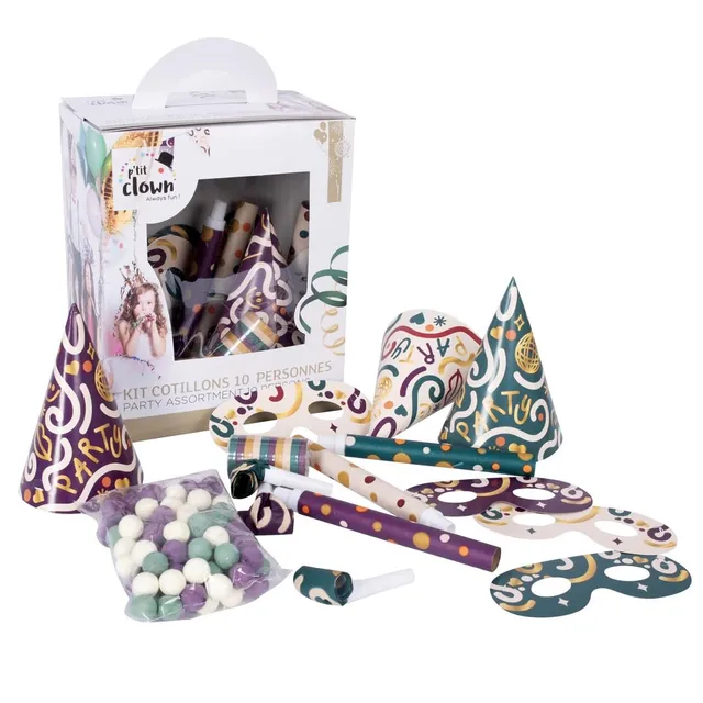 ptit-clown-konfettibox-party-set-f-r-10-personen image 1