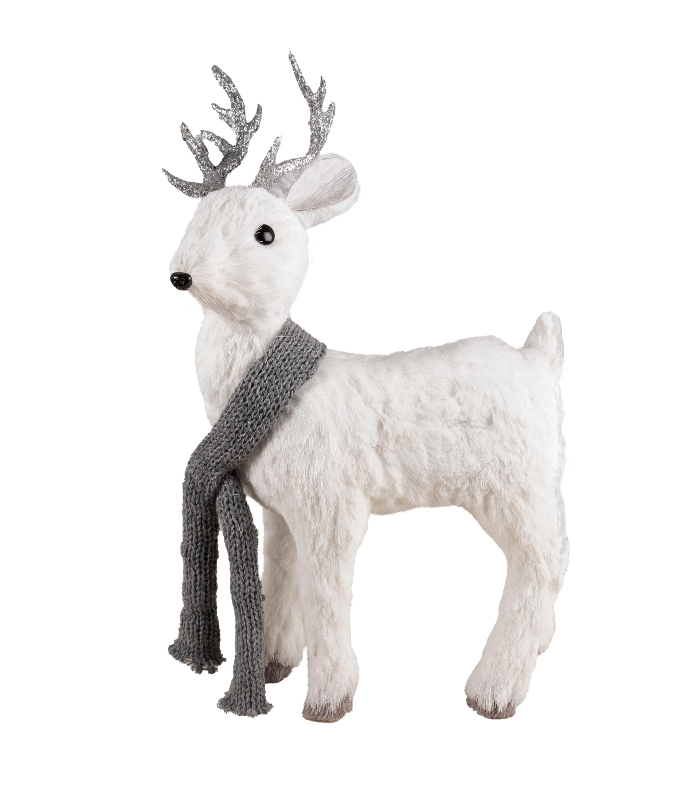 ptit-clown-weihnachtsdeko-rentier-38-cm-wei-pl-sch image 1