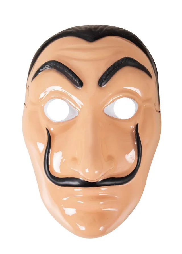 p-tit-clown-r-uber-maske-erwachsene-pvc-schwarz image 1