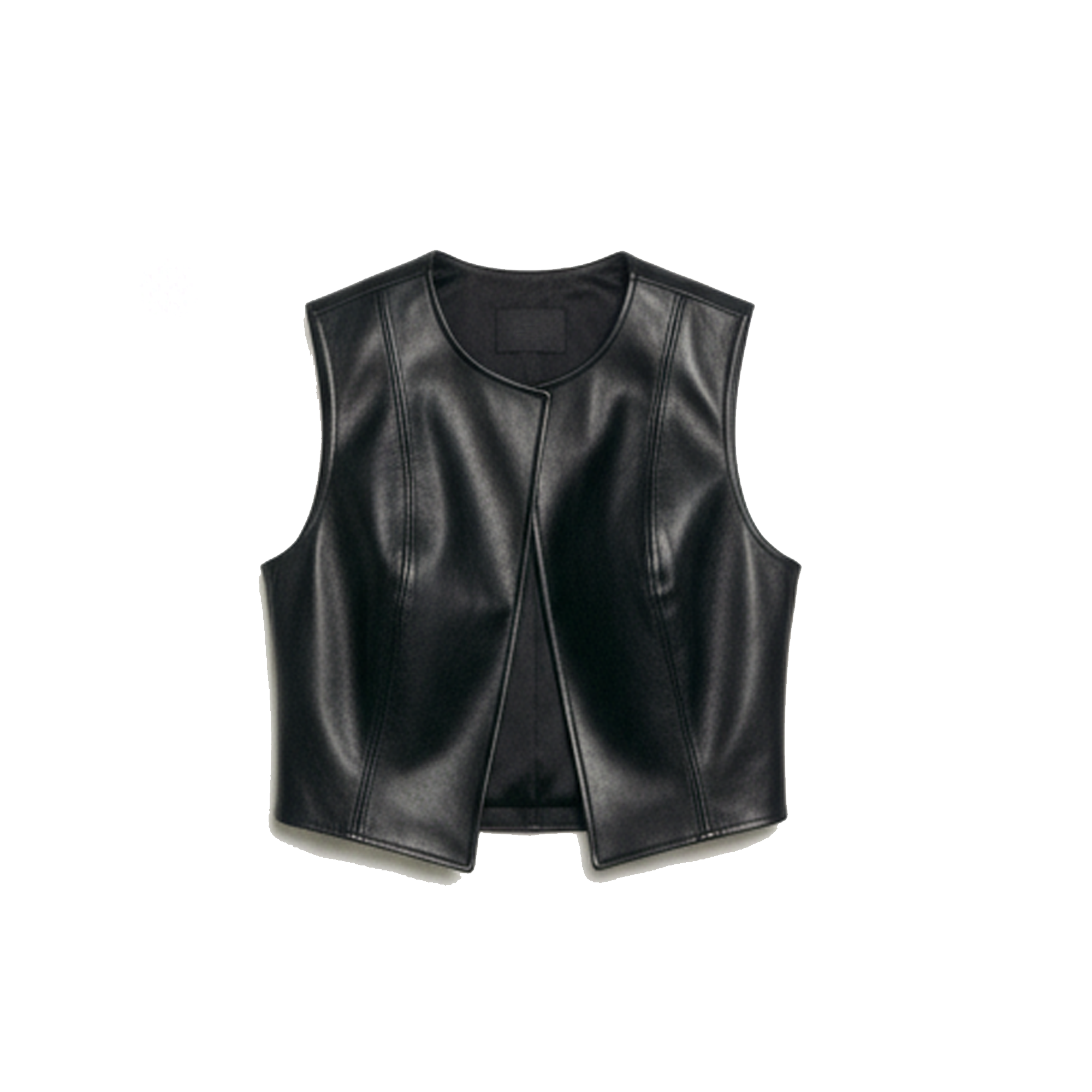 lotta-ludwigson-runa-weste-mirum-schwarzes-veganes-leder image 7