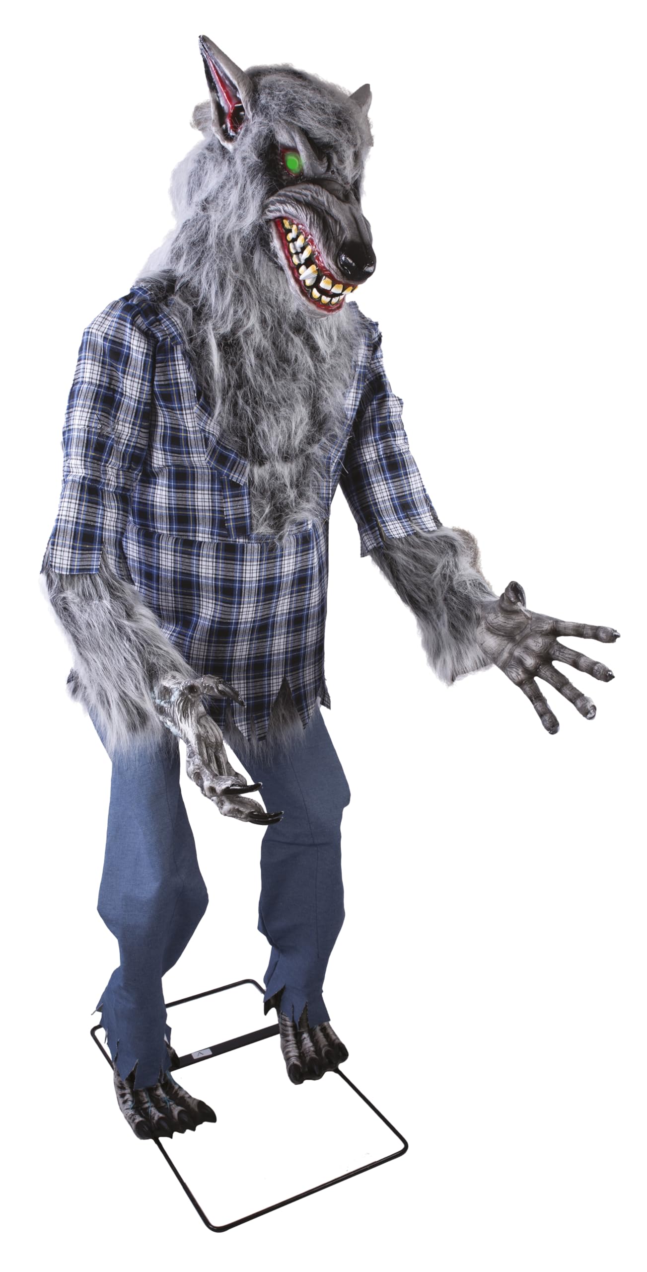 p-tit-clown-animierter-werwolf-180-cm-halloween-deko-figur-zombie image 2
