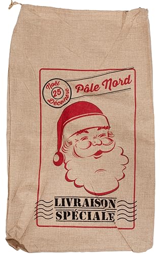 ptit-clown-weihnachtsmann-sack-beige-aus-jute-nikolaus-sack image 5