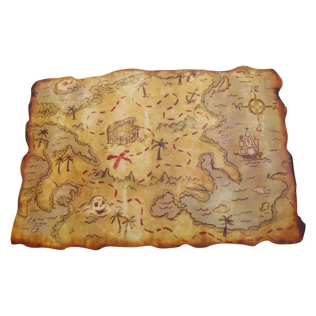 ptit-clown-20019-schatzkarte-treasure-gold-map-29x45-cm image 1