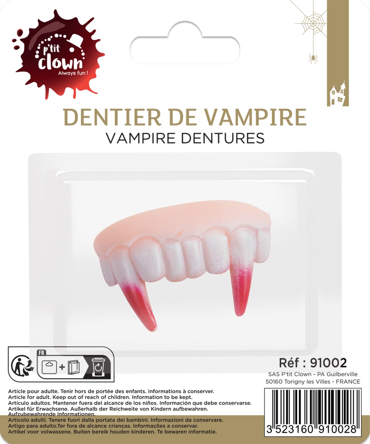 ptit-clown-vampirgebiss-blutig-rot-kost-mzubeh-r-f-r-erwachsene image 2