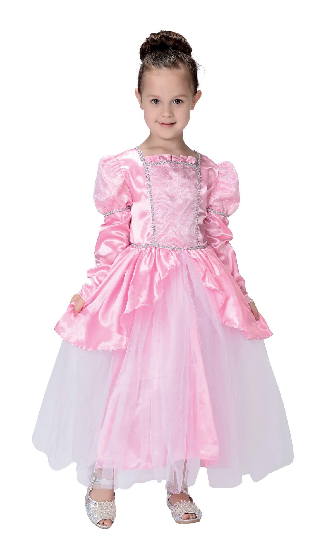 ptit-clown-prinzessinnenkleid-rosa-kind-10-12-jahre-kost-mkleid image 1