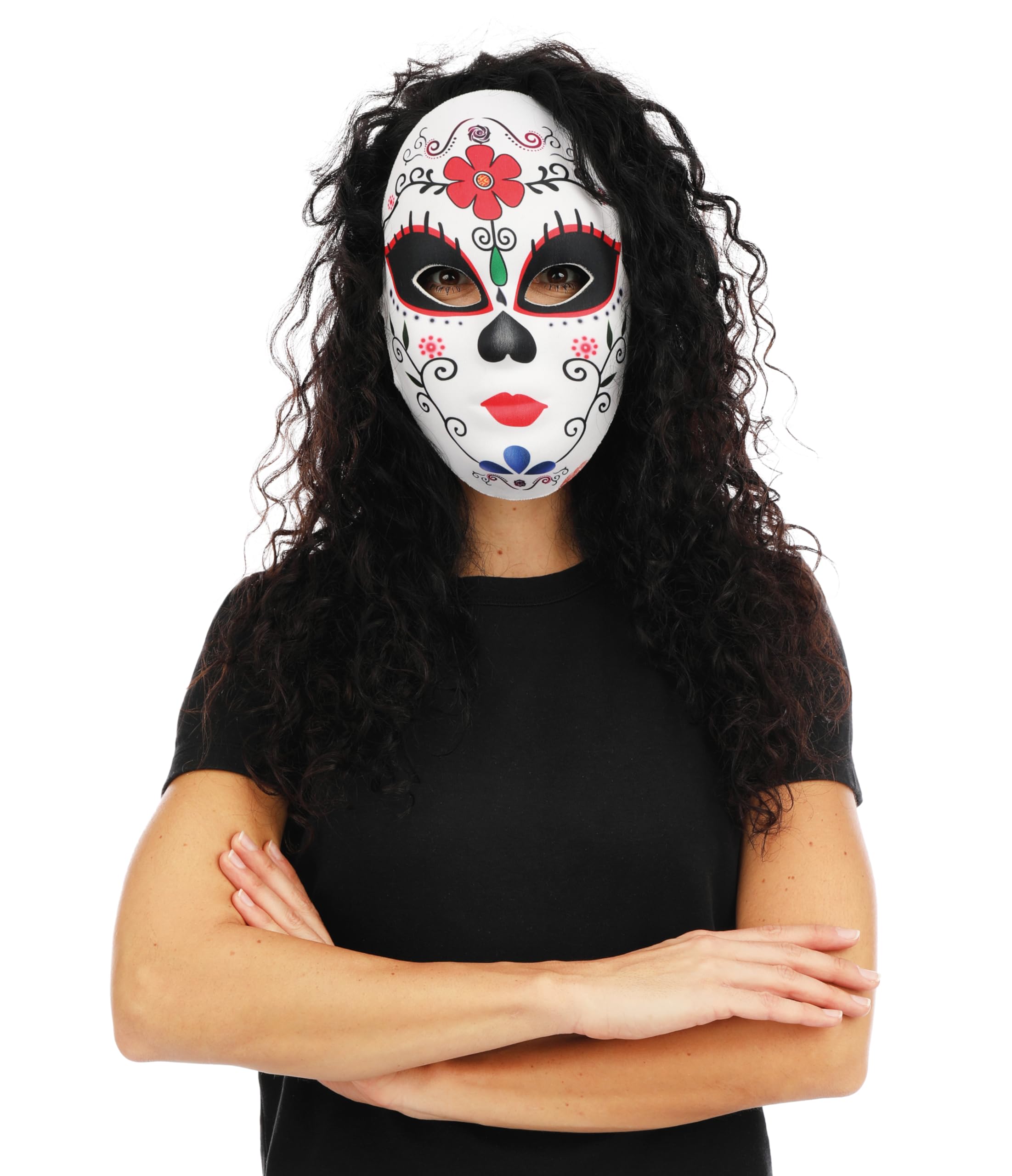 ptit-clown-23607-day-of-the-dead-maske-damen image 1