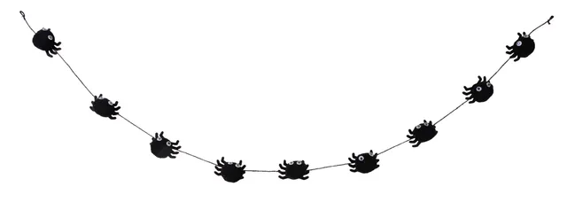 ptit-clown-halloween-girlande-150-cm-gruseldeko-f-r-wand-t-r image 1