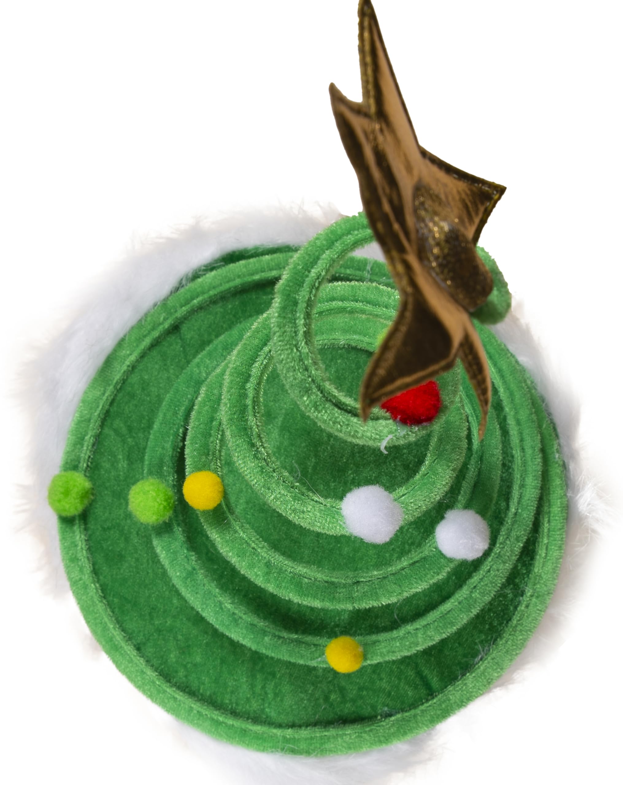 p-tit-clown-weihnachtsbaum-hut-mit-feder-und-stern-einheitsgr-e image 5