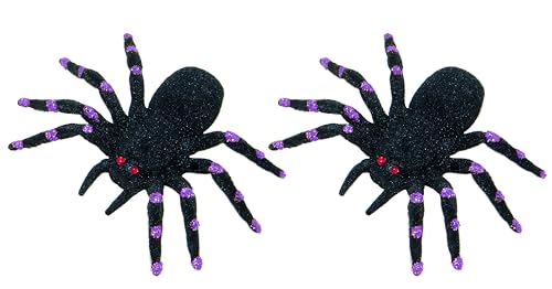 p-tit-clown-spinne-11-cm-gold-violett-2er-set-halloween image 7
