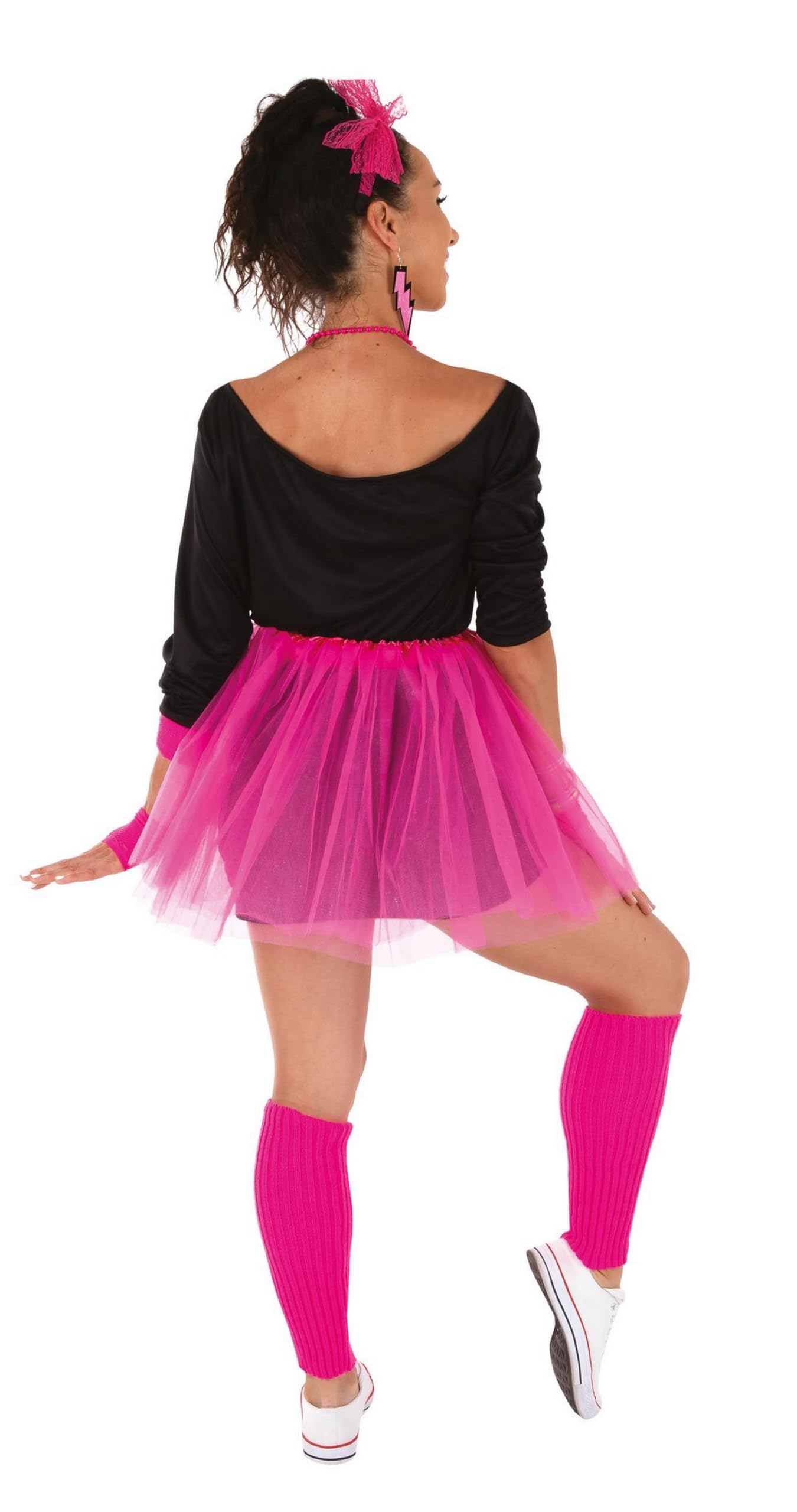 ptit-clown-re22662-set-80er-jahre-tutu-rosa-kost-m-set image 3