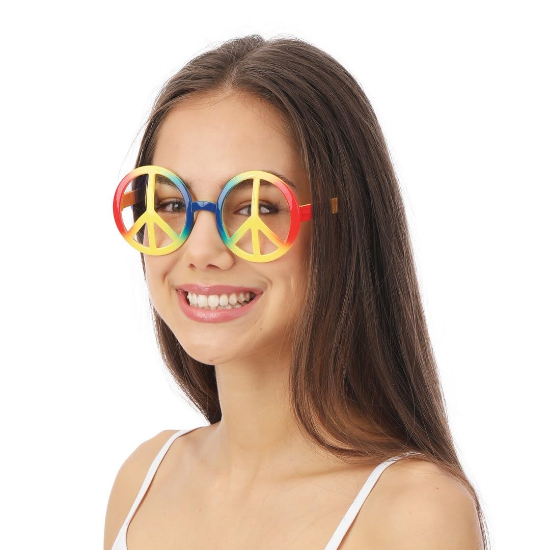 ptit-clown-40001-brille-hippie-peace-and-love-mehrfarbig image 5